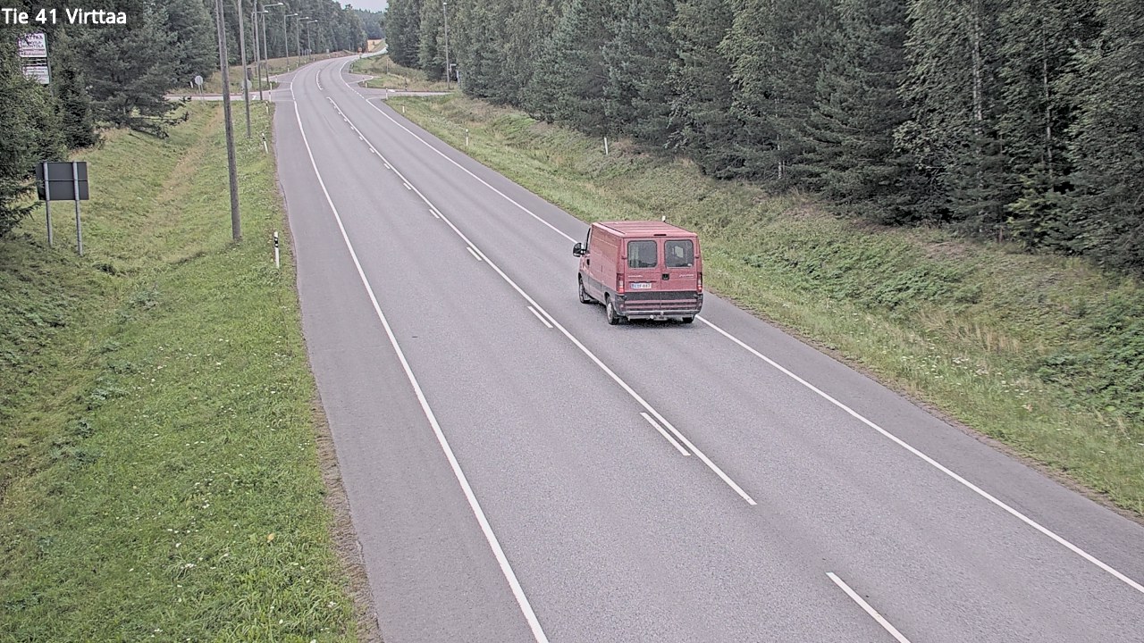 Weather Camera Image Road 41 Virttaa, Loimaa, Varsinais-Suomi