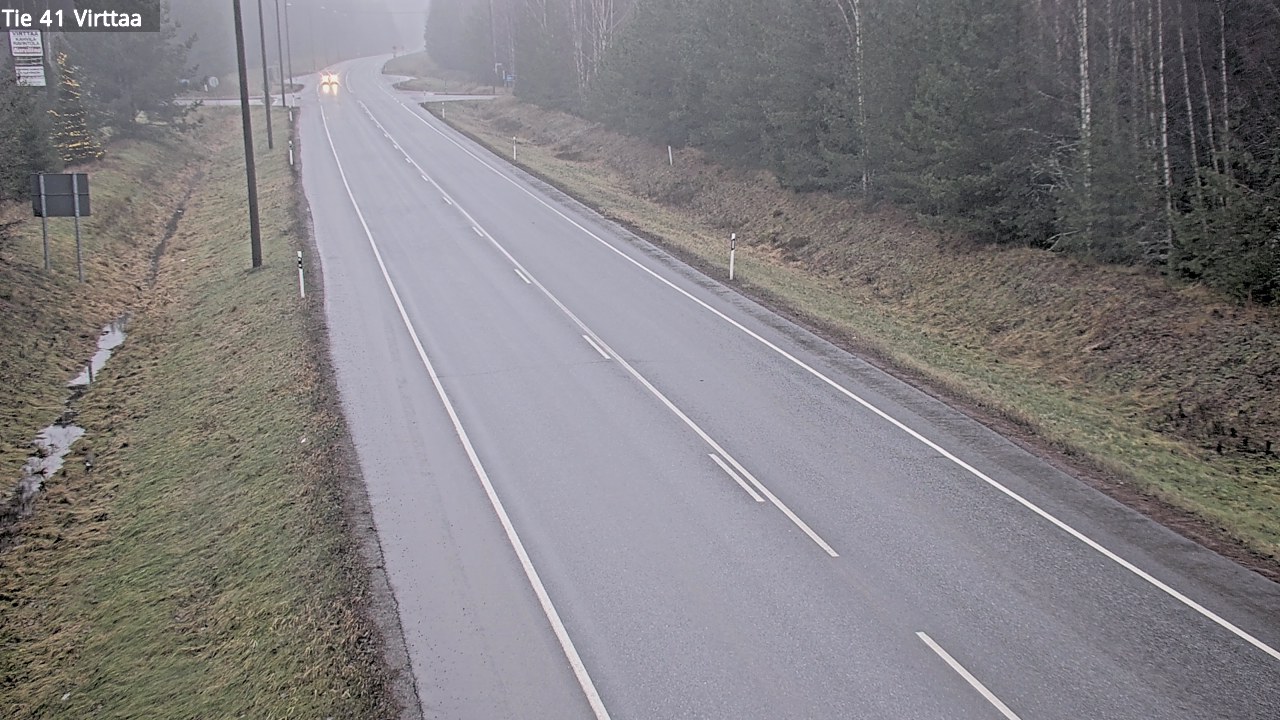 Weather Camera Image Väg 41 Virttaa, Loimaa, Varsinais-Suomi