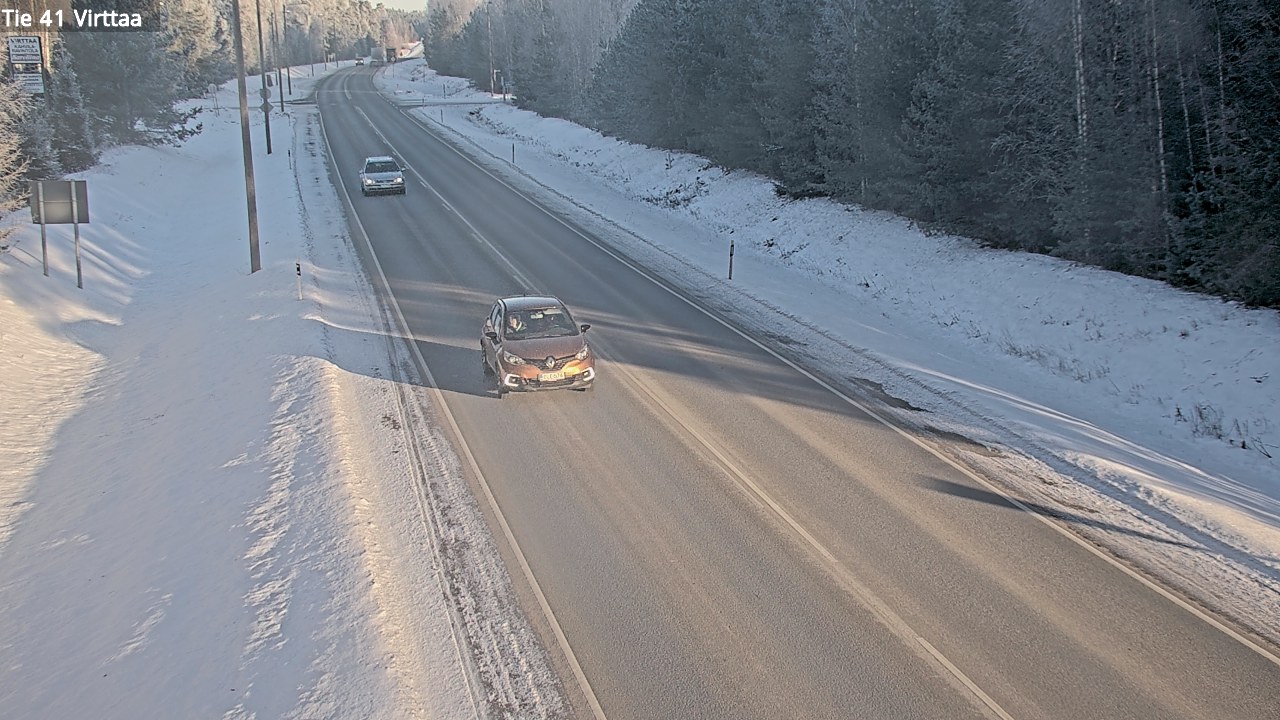 Weather Camera Image Väg 41 Virttaa, Loimaa, Varsinais-Suomi