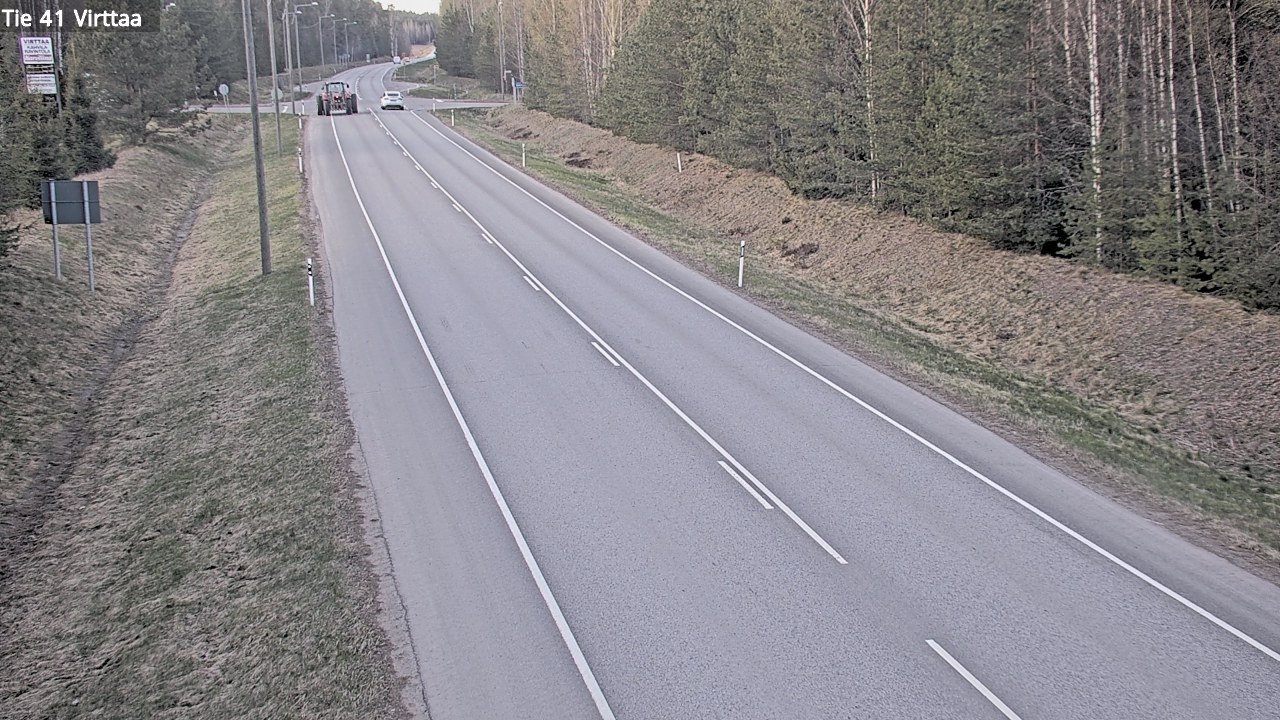 Kelikamerat Kuva Tie 41 Virttaa, Loimaa, Varsinais-Suomi