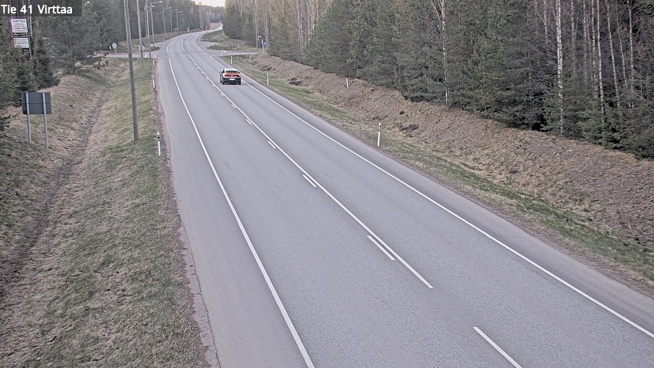 Weather Camera Image Road 41 Virttaa, Loimaa, Varsinais-Suomi