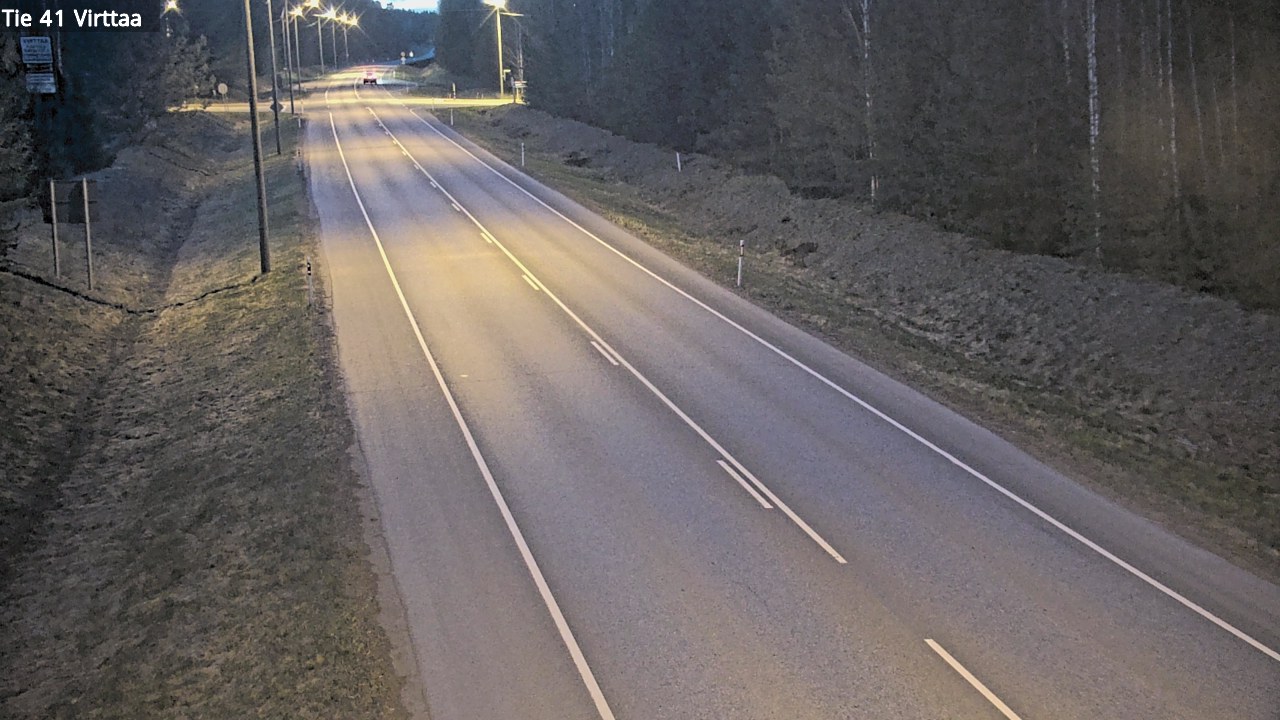 Weather Camera Image Road 41 Virttaa, Loimaa, Varsinais-Suomi