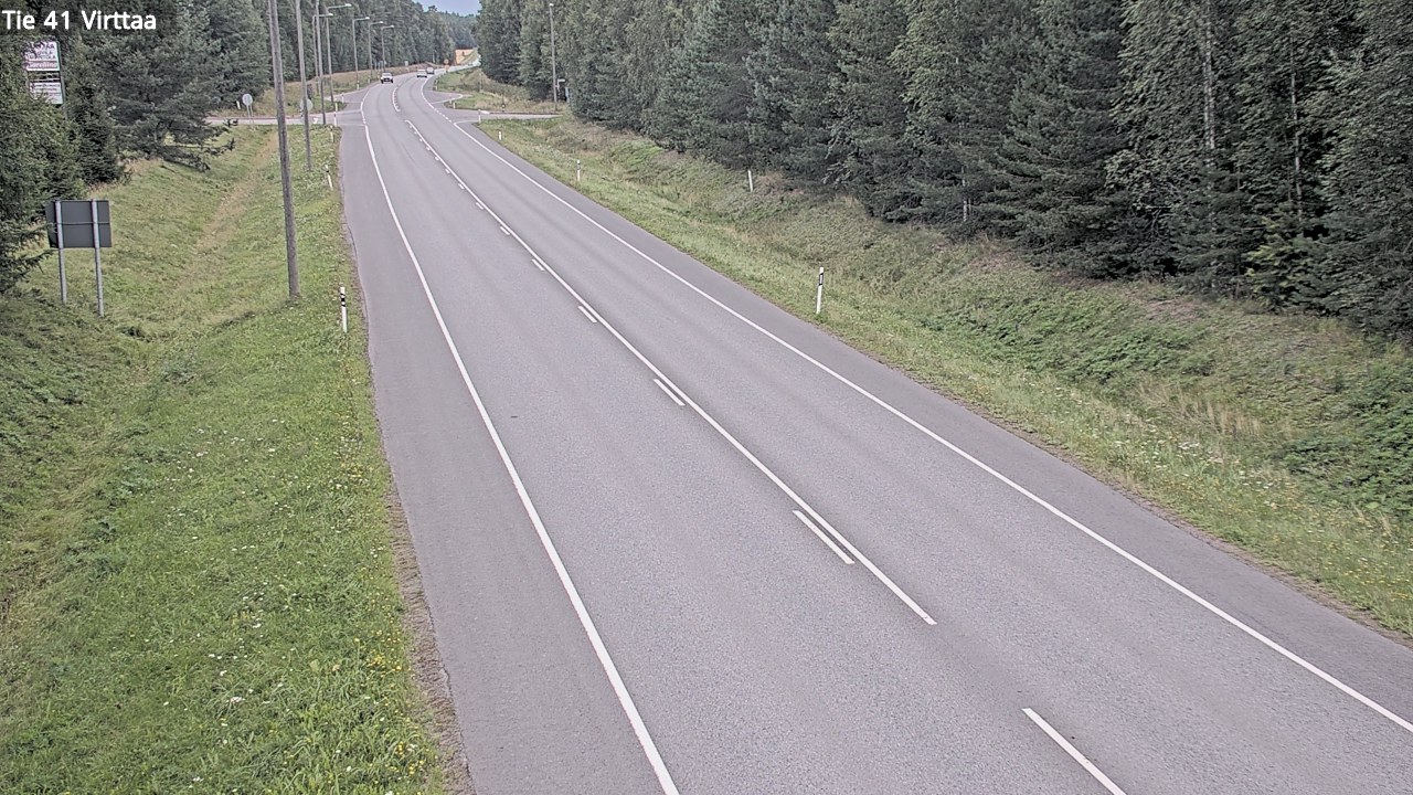 Weather Camera Image Road 41 Virttaa, Loimaa, Varsinais-Suomi