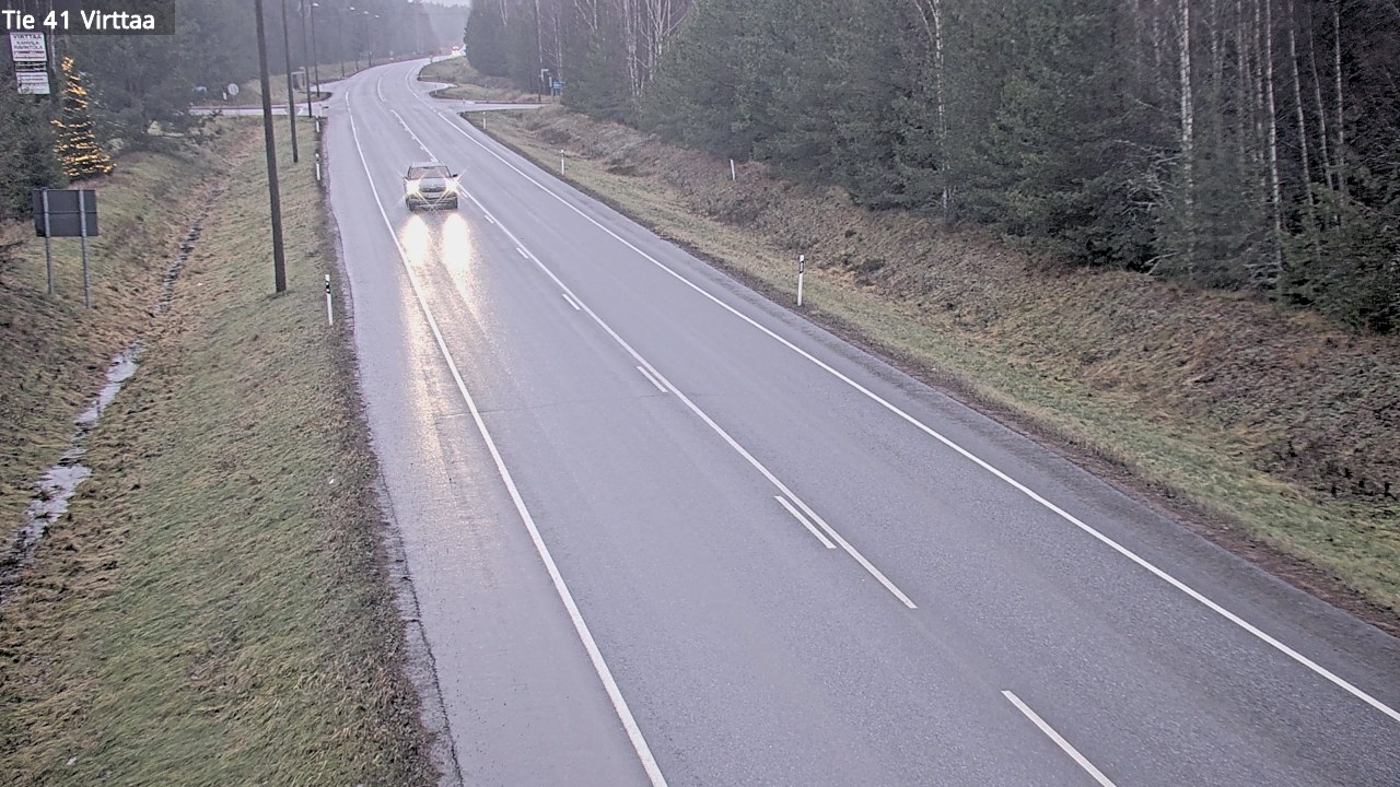 Weather Camera Image Road 41 Virttaa, Loimaa, Varsinais-Suomi