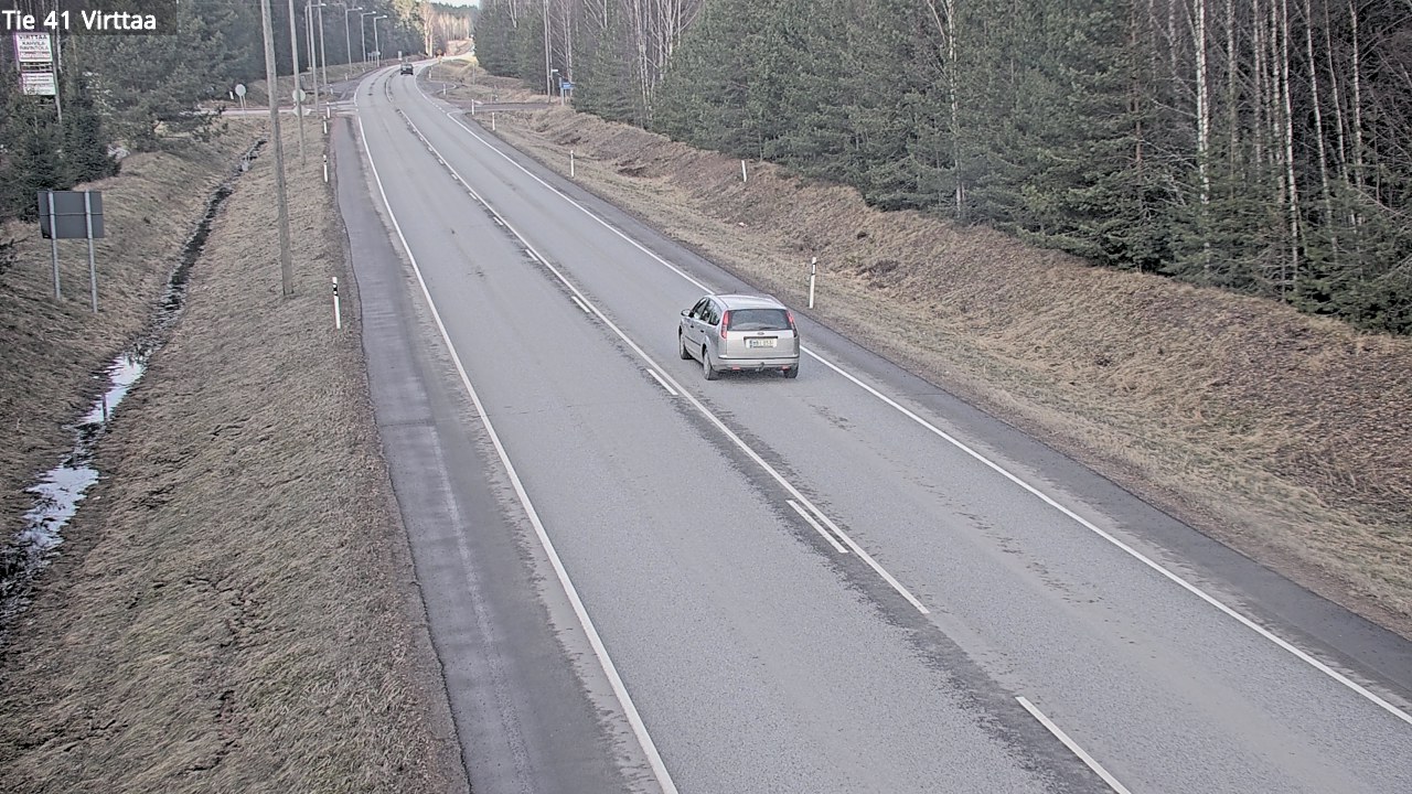 Weather Camera Image Road 41 Virttaa, Loimaa, Varsinais-Suomi