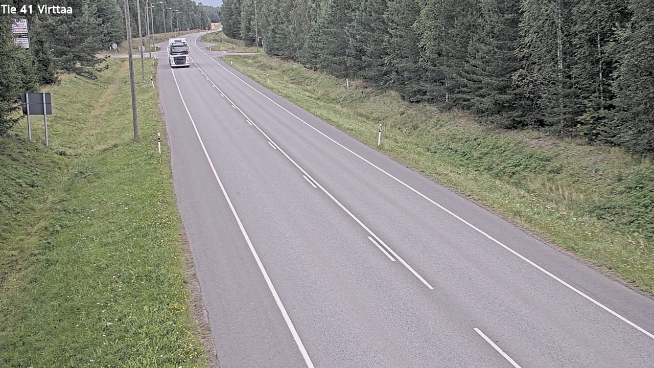 Weather Camera Image Road 41 Virttaa, Loimaa, Varsinais-Suomi
