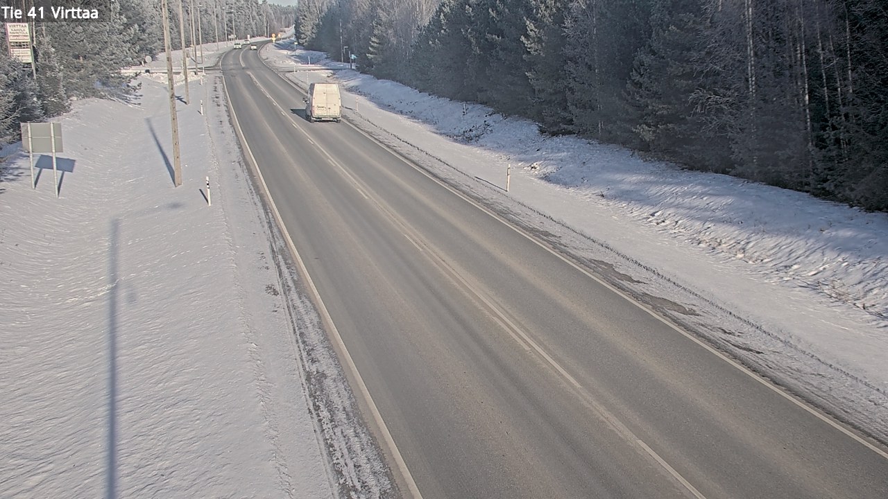 Weather Camera Image Road 41 Virttaa, Loimaa, Varsinais-Suomi