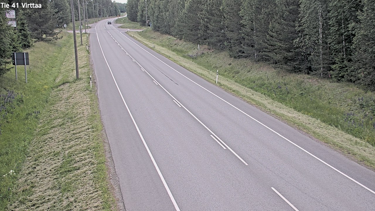 Weather Camera Image Väg 41 Virttaa, Loimaa, Varsinais-Suomi
