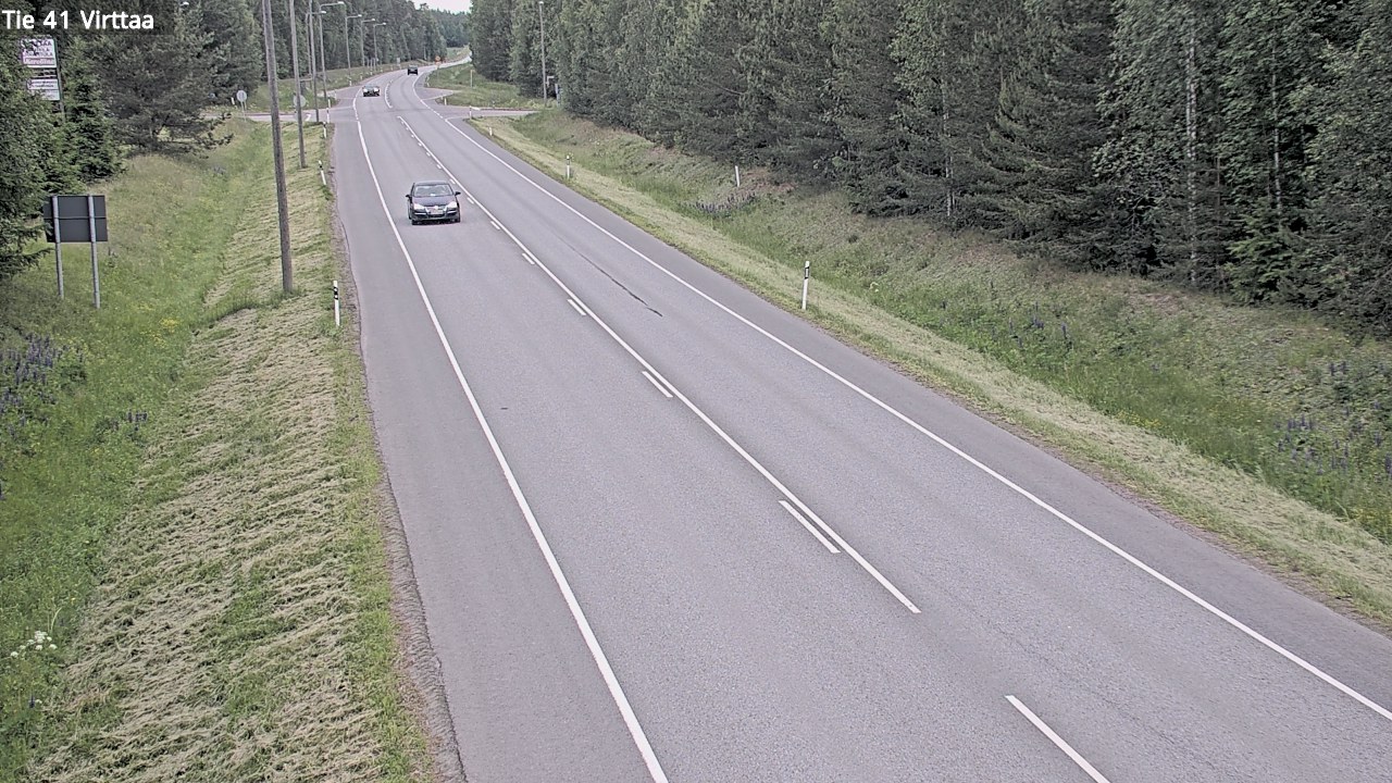 Weather Camera Image Väg 41 Virttaa, Loimaa, Varsinais-Suomi