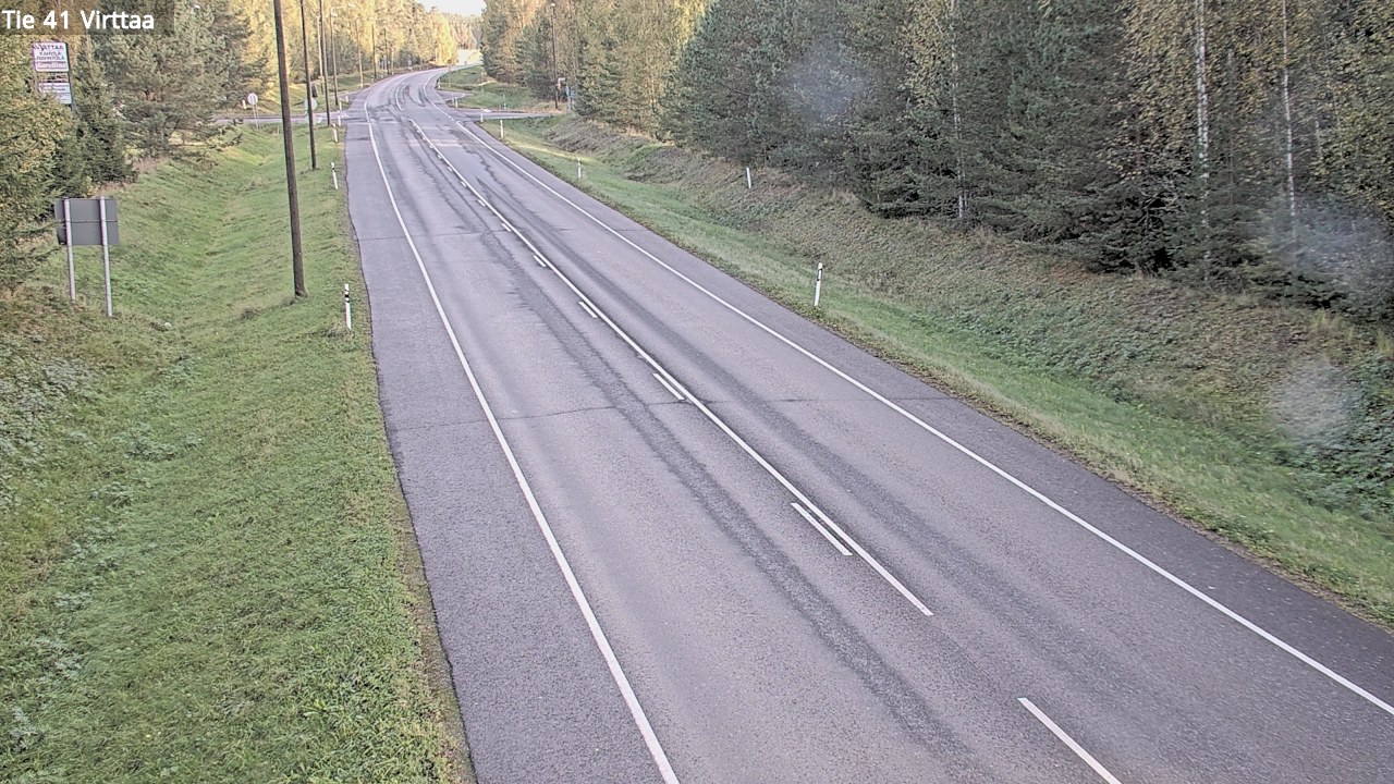 Weather Camera Image Road 41 Virttaa, Loimaa, Varsinais-Suomi