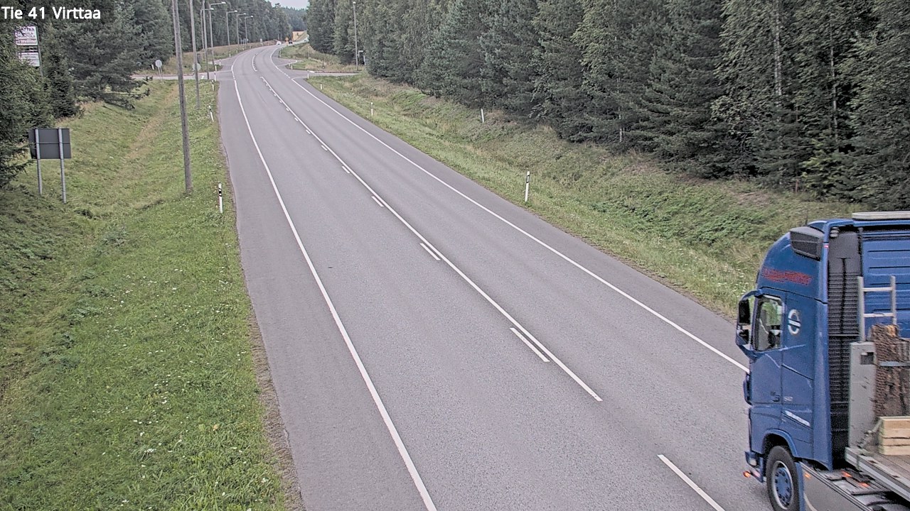 Weather Camera Image Road 41 Virttaa, Loimaa, Varsinais-Suomi