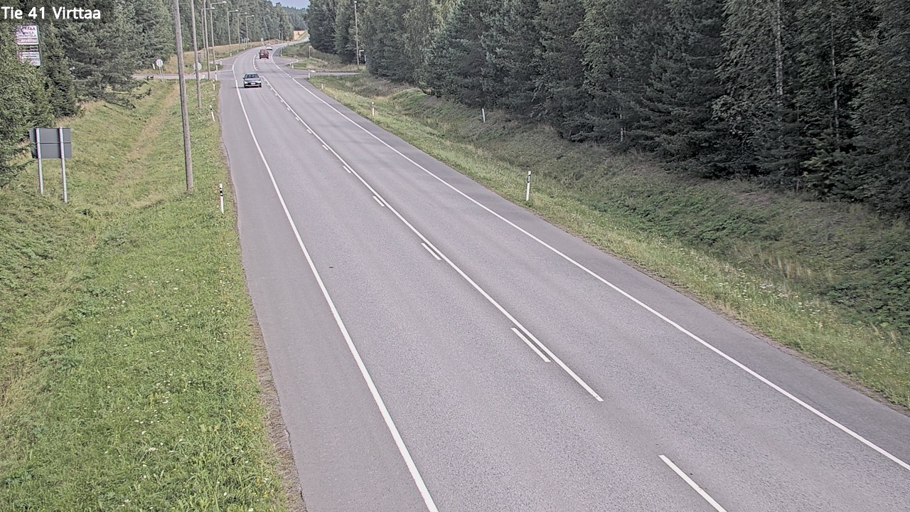 Weather Camera Image Road 41 Virttaa, Loimaa, Varsinais-Suomi