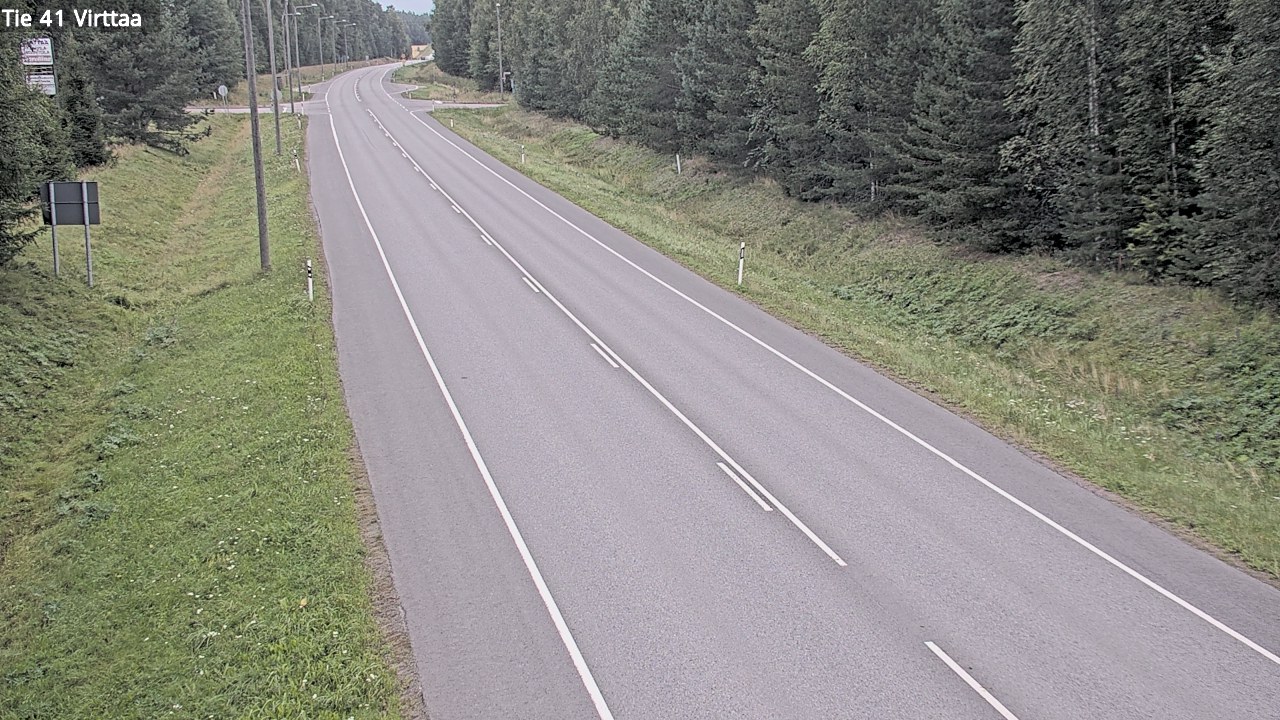 Weather Camera Image Road 41 Virttaa, Loimaa, Varsinais-Suomi