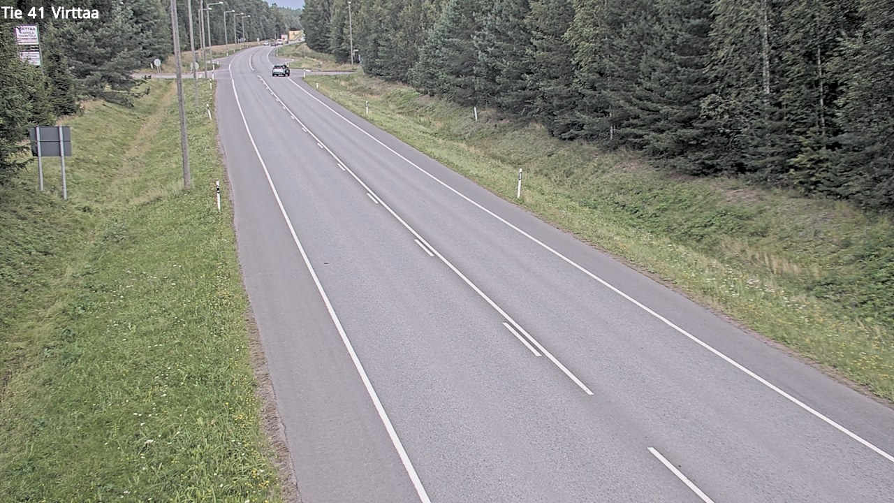 Weather Camera Image Road 41 Virttaa, Loimaa, Varsinais-Suomi