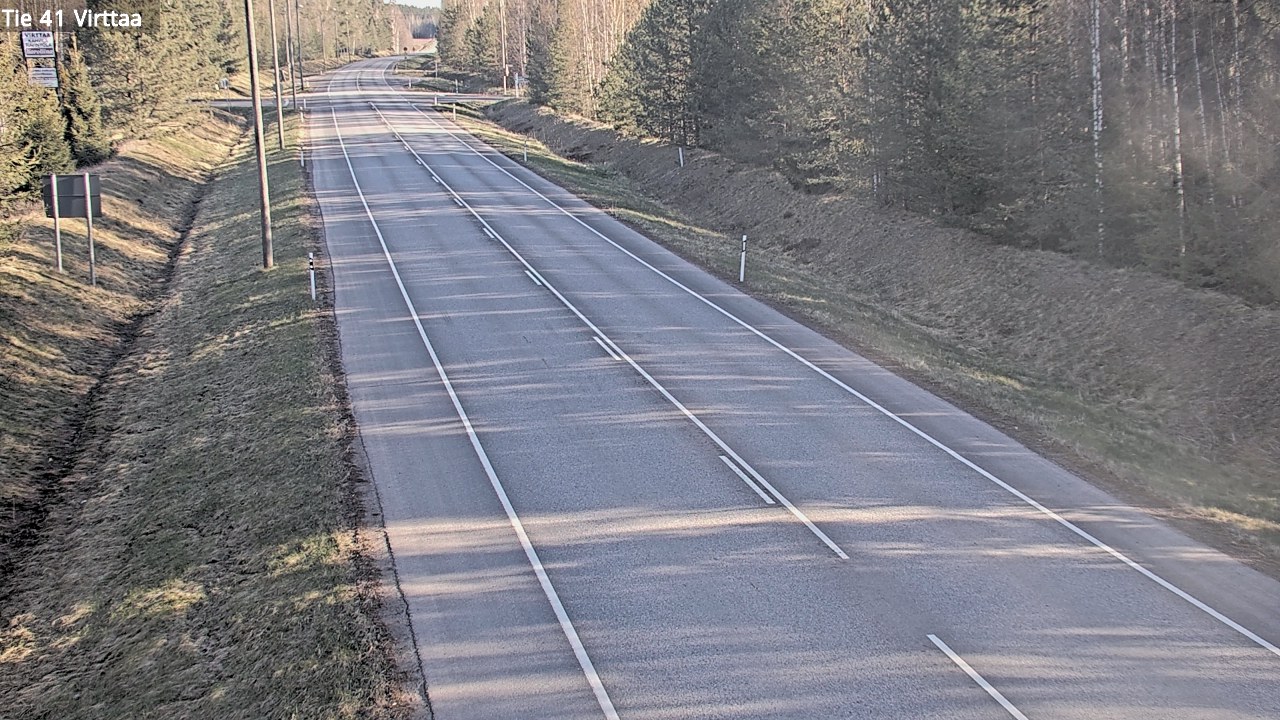 Kelikamerat Kuva Tie 41 Virttaa, Loimaa, Varsinais-Suomi