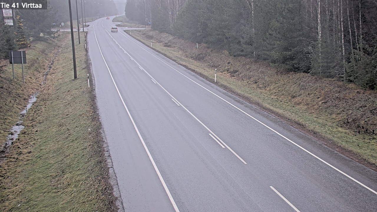 Weather Camera Image Road 41 Virttaa, Loimaa, Varsinais-Suomi