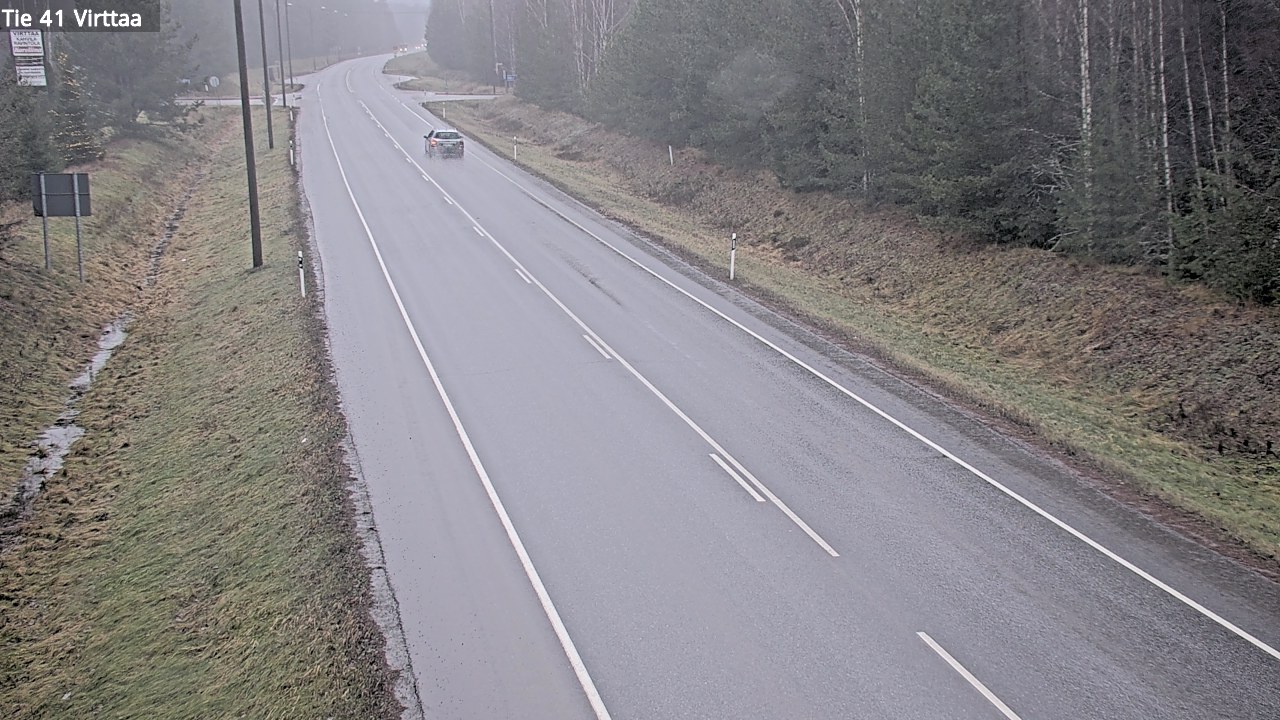 Weather Camera Image Road 41 Virttaa, Loimaa, Varsinais-Suomi