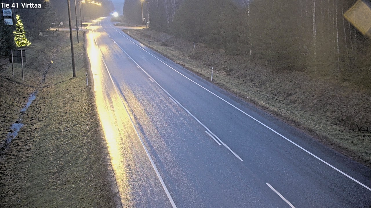 Weather Camera Image Road 41 Virttaa, Loimaa, Varsinais-Suomi