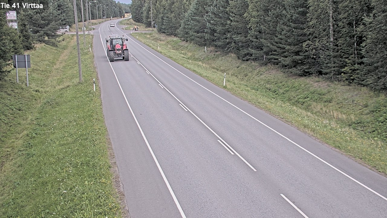 Weather Camera Image Road 41 Virttaa, Loimaa, Varsinais-Suomi