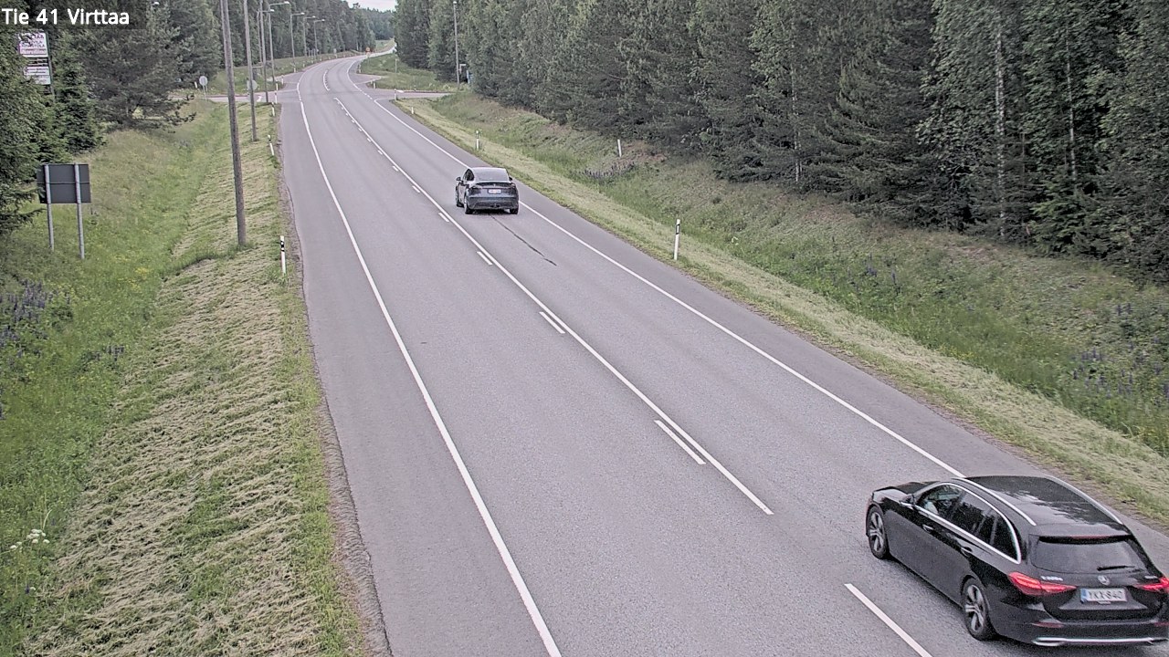 Weather Camera Image Road 41 Virttaa, Loimaa, Varsinais-Suomi