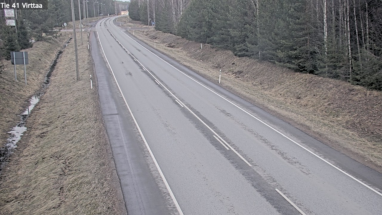 Weather Camera Image Road 41 Virttaa, Loimaa, Varsinais-Suomi