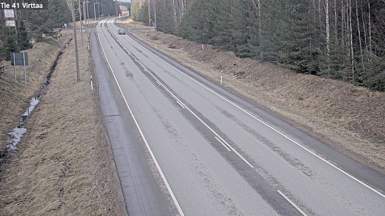 Weather Camera Image Road 41 Virttaa, Loimaa, Varsinais-Suomi