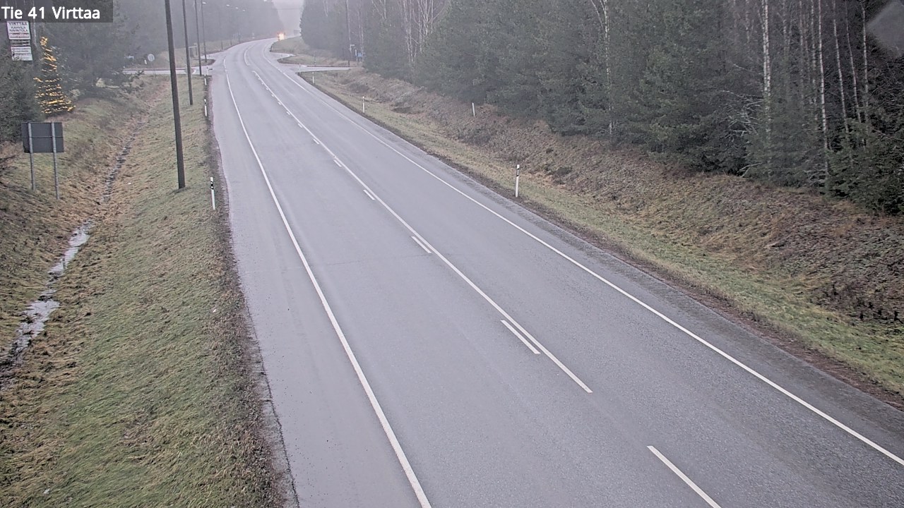 Weather Camera Image Road 41 Virttaa, Loimaa, Varsinais-Suomi