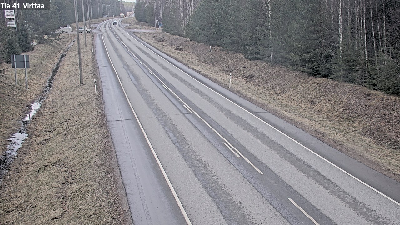 Weather Camera Image Road 41 Virttaa, Loimaa, Varsinais-Suomi