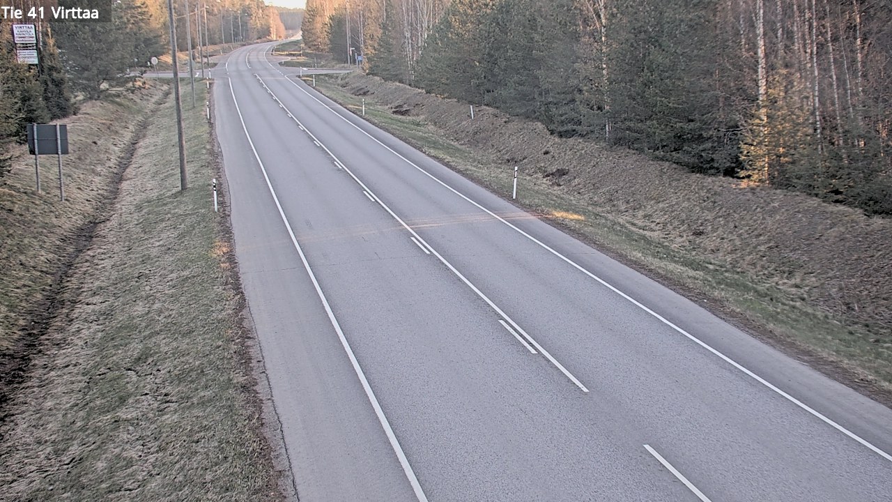 Kelikamerat Kuva Tie 41 Virttaa, Loimaa, Varsinais-Suomi
