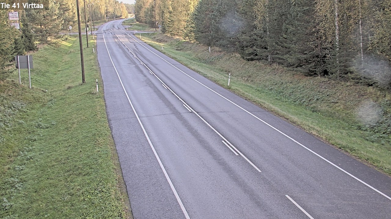 Weather Camera Image Road 41 Virttaa, Loimaa, Varsinais-Suomi