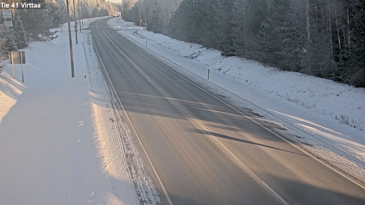 Weather Camera Image Väg 41 Virttaa, Loimaa, Varsinais-Suomi