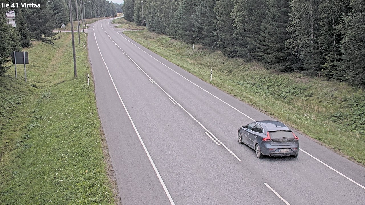 Weather Camera Image Road 41 Virttaa, Loimaa, Varsinais-Suomi