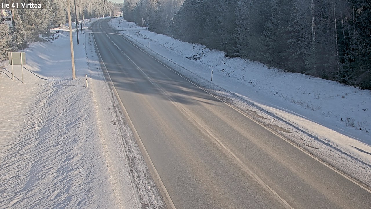 Weather Camera Image Väg 41 Virttaa, Loimaa, Varsinais-Suomi