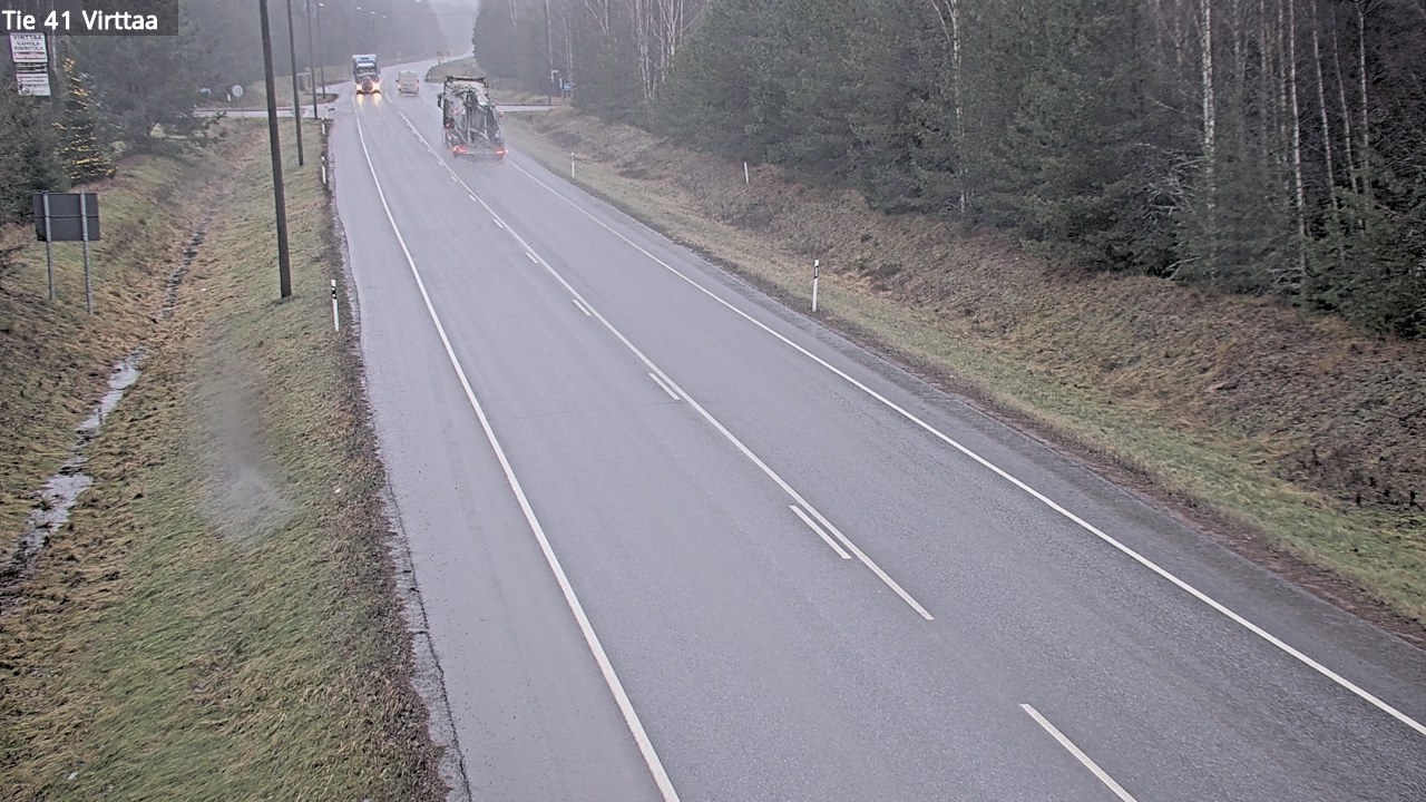 Weather Camera Image Road 41 Virttaa, Loimaa, Varsinais-Suomi