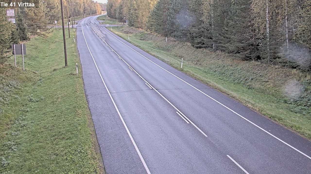 Weather Camera Image Road 41 Virttaa, Loimaa, Varsinais-Suomi