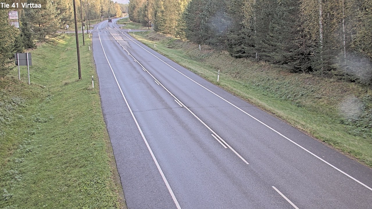 Weather Camera Image Road 41 Virttaa, Loimaa, Varsinais-Suomi
