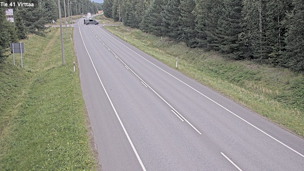 Weather Camera Image Road 41 Virttaa, Loimaa, Varsinais-Suomi