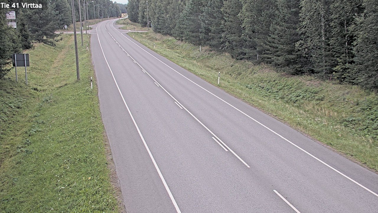 Weather Camera Image Road 41 Virttaa, Loimaa, Varsinais-Suomi