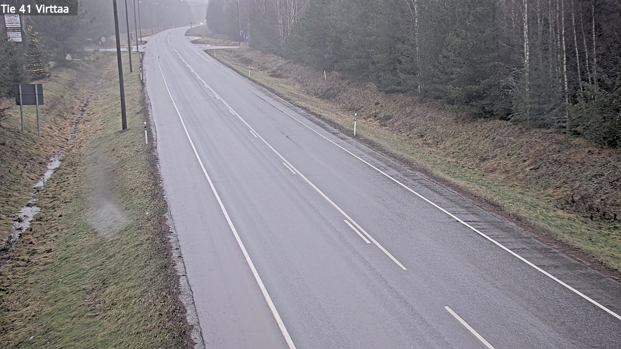 Weather Camera Image Road 41 Virttaa, Loimaa, Varsinais-Suomi