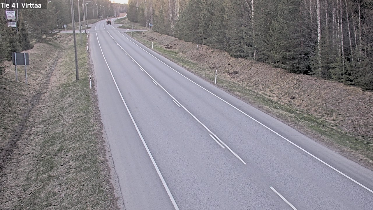Weather Camera Image Road 41 Virttaa, Loimaa, Varsinais-Suomi