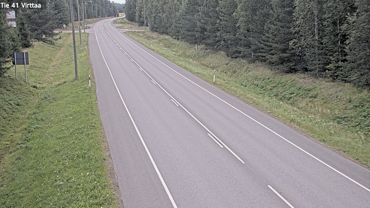 Weather Camera Image Road 41 Virttaa, Loimaa, Varsinais-Suomi