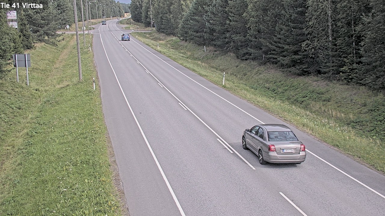 Weather Camera Image Road 41 Virttaa, Loimaa, Varsinais-Suomi