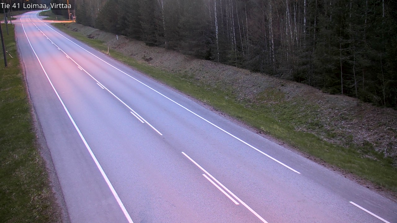 Weather Camera Image Road 41 Virttaa, Loimaa, Varsinais-Suomi