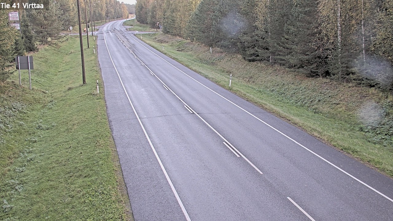 Weather Camera Image Road 41 Virttaa, Loimaa, Varsinais-Suomi