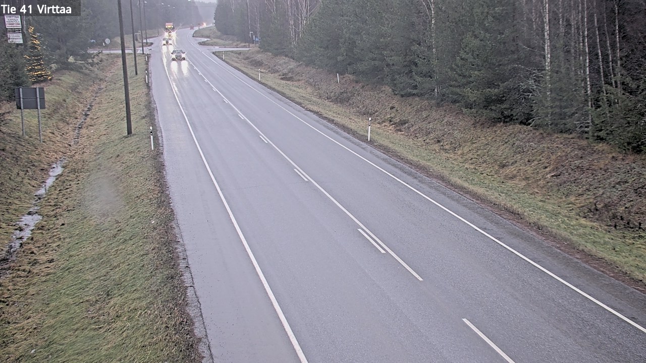 Weather Camera Image Road 41 Virttaa, Loimaa, Varsinais-Suomi