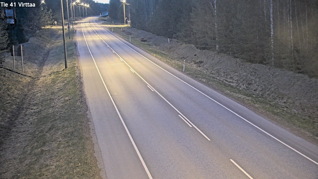 Weather Camera Image Road 41 Virttaa, Loimaa, Varsinais-Suomi