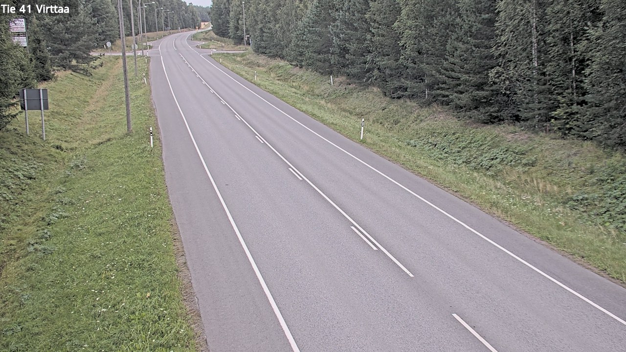 Weather Camera Image Väg 41 Virttaa, Loimaa, Varsinais-Suomi