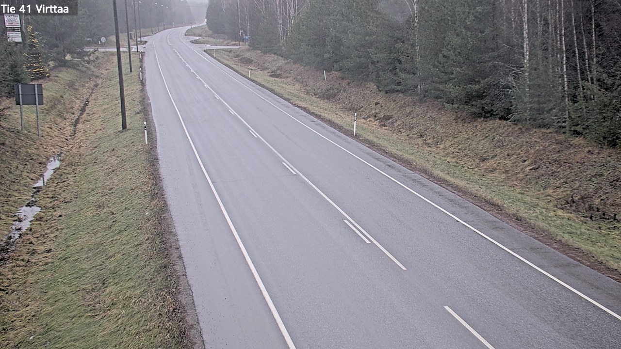 Weather Camera Image Väg 41 Virttaa, Loimaa, Varsinais-Suomi