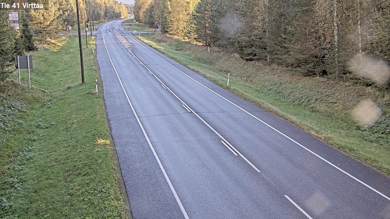 Weather Camera Image Road 41 Virttaa, Loimaa, Varsinais-Suomi