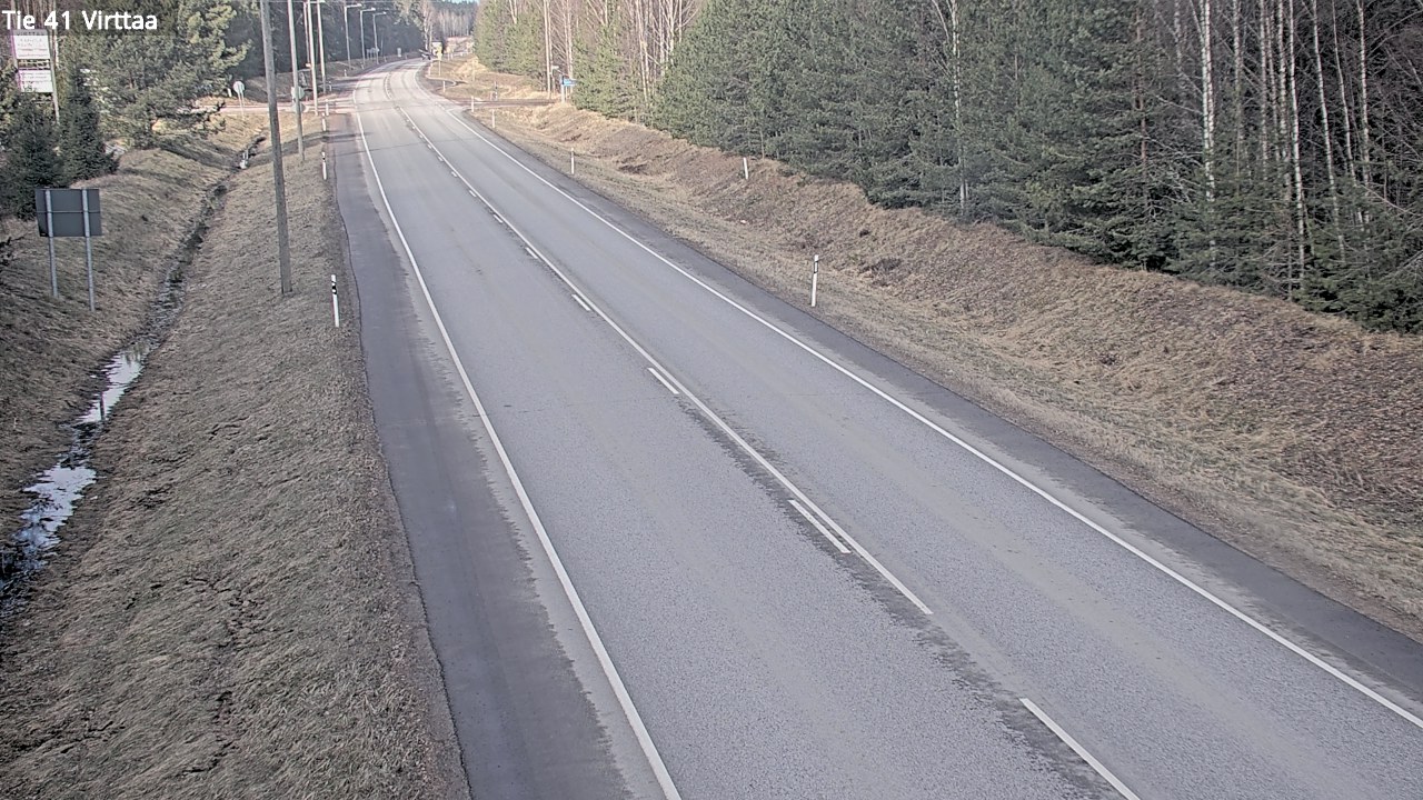 Weather Camera Image Road 41 Virttaa, Loimaa, Varsinais-Suomi